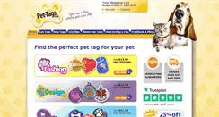 Desktop Screenshot of pet-tags.com